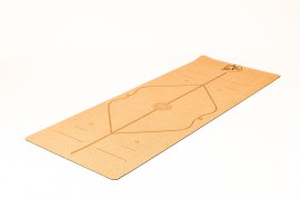 Коврик для йоги из пробки